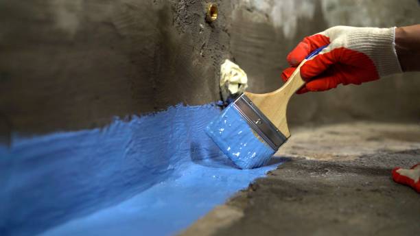 Commercial Wet Basement Repair project at a Manchester, GA business property by SJ Waterproofing Pros